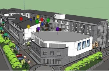 Sketchup商业模型|多层购物休闲中心，商业，现代中式-BIM建筑网