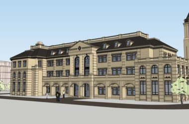 Sketchup商业模型|多层会馆，商业，德式古典风格-BIM建筑网