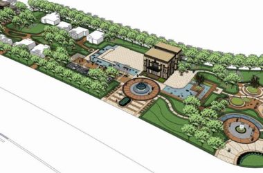 Sketchup住宅模型|多层售楼处，住宅，现代风格-BIM建筑网