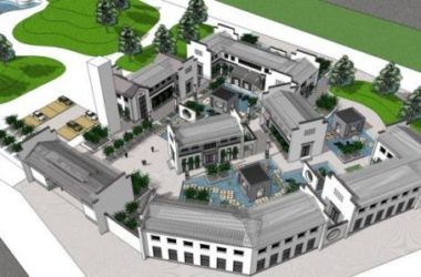 Sketchup商业模型|多层会所，中式风格-BIM建筑网