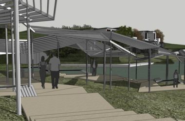 Sketchup小品模型|场地小品，现代风格-BIM建筑网