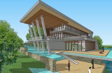 Sketchup景观模型|多层休闲景观会所，现代风格-BIM建筑网