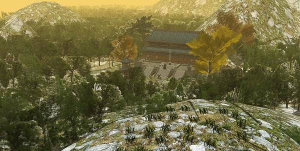 Sketchup古建筑模型|多层古寺，古庙，佛寺，中式风格，古建