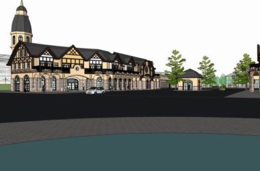 Sketchup商业模型|多层会所，商业，英式古典风格-BIM建筑网