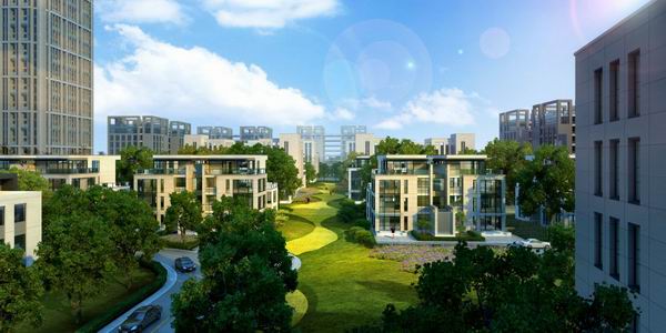 Sketchup综合体模型|多高层综合体，办公楼，商业，住宅，现代风格