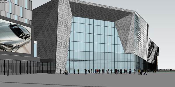 Sketchup商业模型|多层商城，现代风格