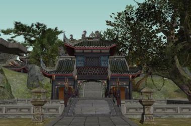 Sketchup古建筑模型|多层古建场景，中式风格 ，古建-BIM建筑网