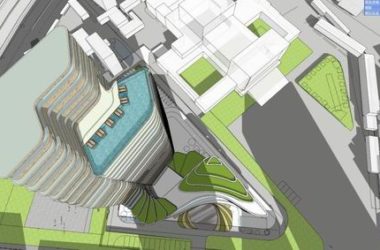 Sketchup酒店模型|高层酒店，现代风格-BIM建筑网