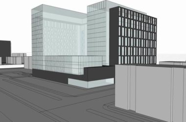Sketchup办公模型|高层办公楼，现代风格-BIM建筑网