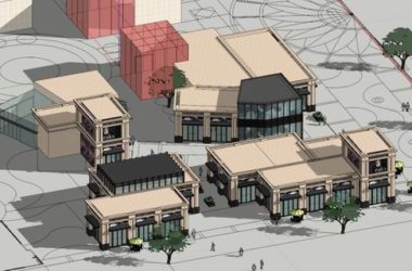 Sketchup商业模型|多层商业区，古典风格-BIM建筑网