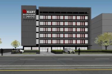 Sketchup酒店模型|多层酒店，现代风格-BIM建筑网