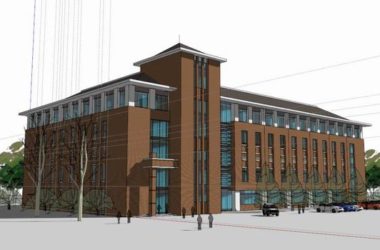 Sketchup办公模型|多层办公楼，古典风格-BIM建筑网