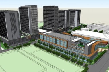 Sketchup综合体模型|多高层综合体，办公楼，酒店，商业，现代风格-BIM建筑网