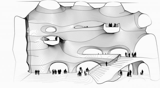 BIM建筑|Studio Gang 新作美国天然汗青博物馆扩建项目在纽约动工