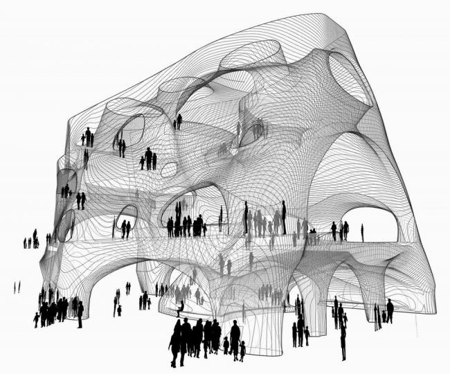 BIM建筑|Studio Gang 新作美国天然汗青博物馆扩建项目在纽约动工