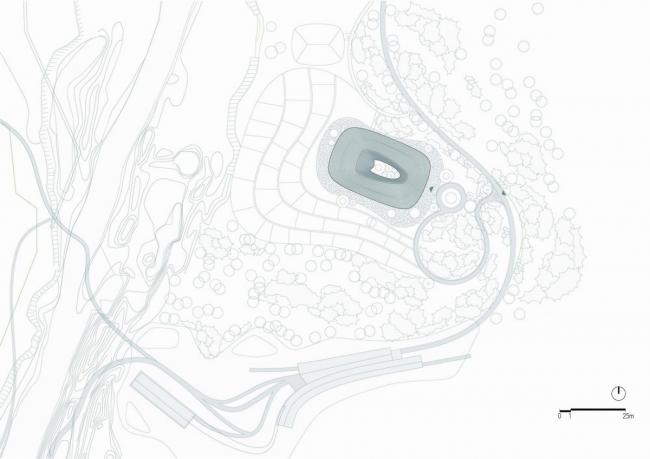 BIM建筑|四川安仁OCT“水西东”林盘文化交换中间 / 上海创友邦际建筑设计