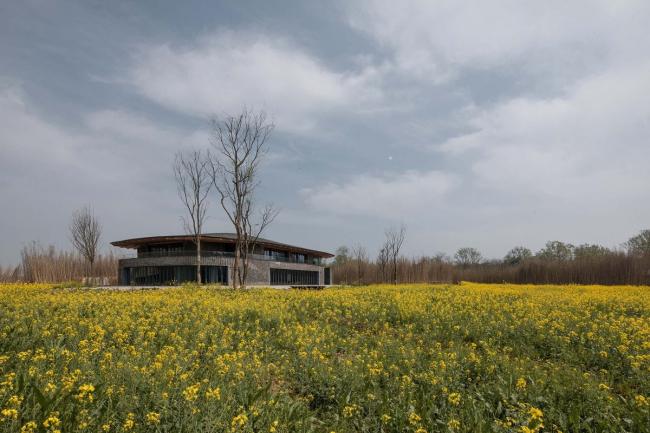 BIM建筑|四川安仁OCT“水西东”林盘文化交换中间 / 上海创友邦际建筑设计