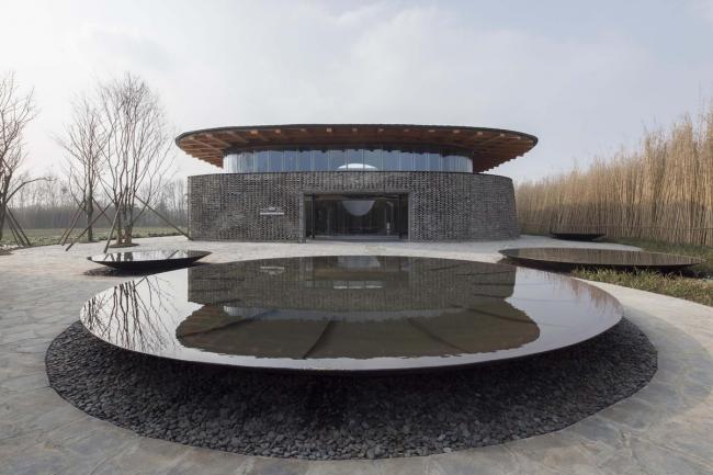 BIM建筑|四川安仁OCT“水西东”林盘文化交换中间 / 上海创友邦际建筑设计