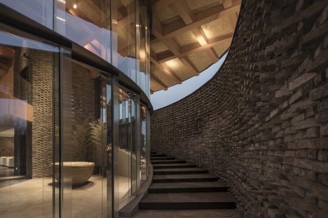 BIM建筑|四川安仁OCT“水西东”林盘文化交换中间 / 上海创友邦际建筑设计