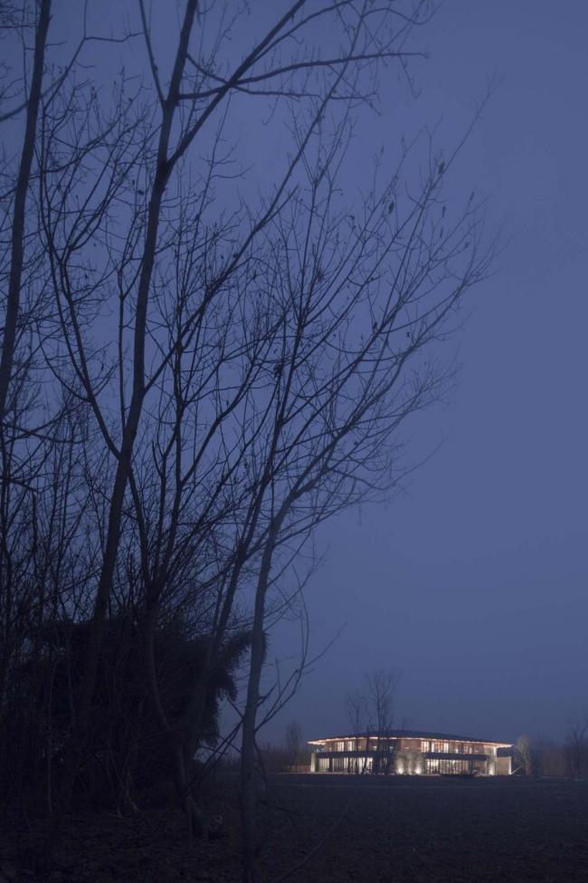 BIM建筑|四川安仁OCT“水西东”林盘文化交换中间 / 上海创友邦际建筑设计