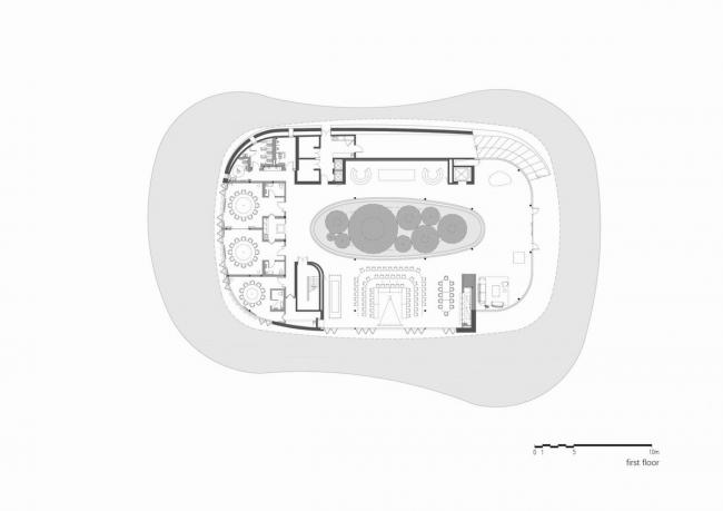 BIM建筑|四川安仁OCT“水西东”林盘文化交换中间 / 上海创友邦际建筑设计