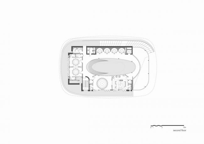 BIM建筑|四川安仁OCT“水西东”林盘文化交换中间 / 上海创友邦际建筑设计