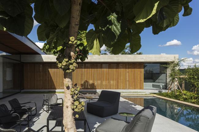 BIM建筑|郁郁葱葱，融于天然的巴西现代小清爽室第