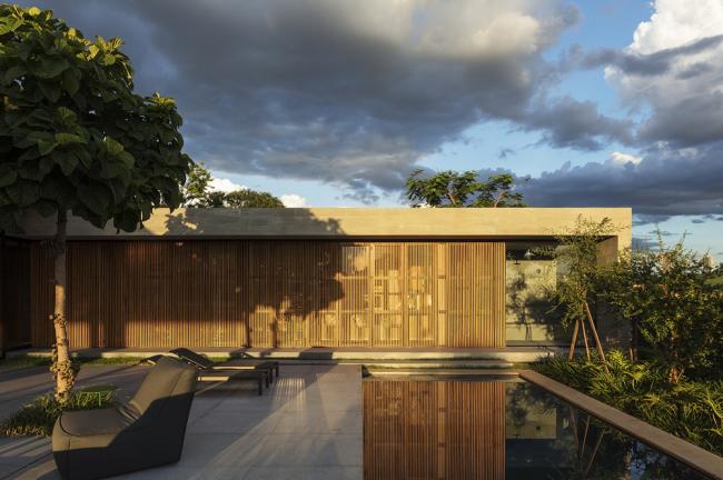 BIM建筑|郁郁葱葱，融于天然的巴西现代小清爽室第