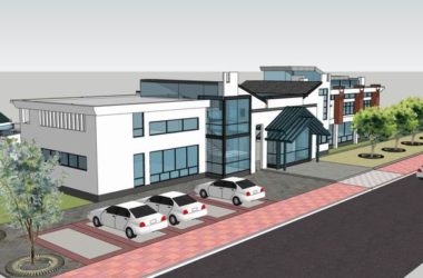 Sketchup商业模型|多层娱乐会所，商业，现代风格-BIM建筑网