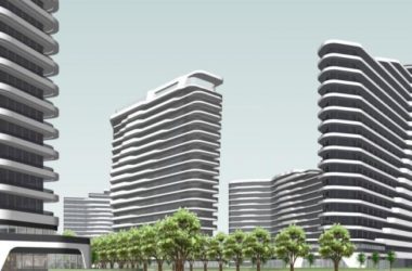 Sketchup综合体模型|高层商业综合体，住宅，现代风格-BIM建筑网