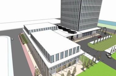 Sketchup办公模型|高层办公楼，写字楼，现代风格-BIM建筑网