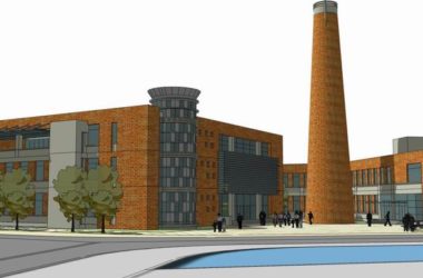 Sketchup文化模型|多层援助文化馆，文化建筑，现代风格-BIM建筑网