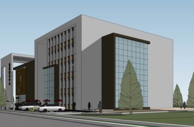 Sketchup住宅模型|多层住宅活动中心，现代风格-BIM建筑网