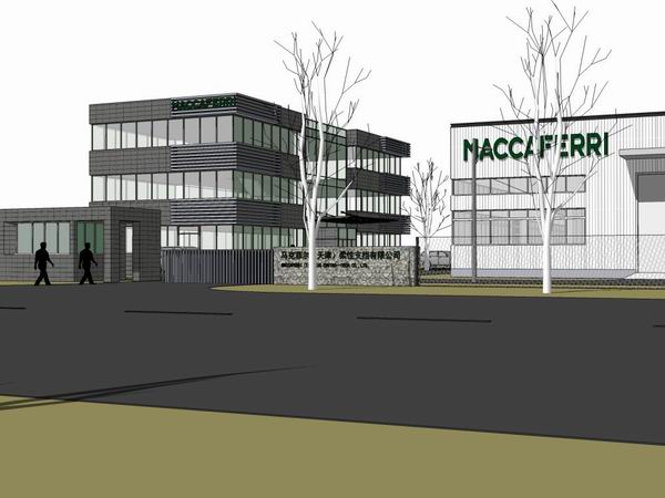 Sketchu工业厂房|多层厂房工业工厂，办公楼，现代风格