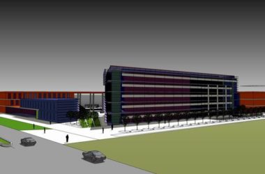 Sketchup办公模型|多层消防指挥中心，办公，现代风格-BIM建筑网