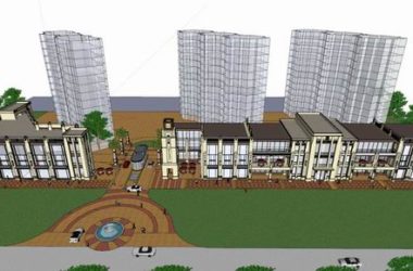 Sketchup商业模型|多层沿街商业，古典风格-BIM建筑网