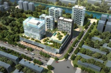 Sketchup办公模型|高层杭州海创意园，办公楼，现代风格-BIM建筑网