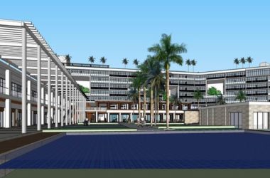 Sketchup酒店模型|多层酒店，酒店别墅，现代风格-BIM建筑网