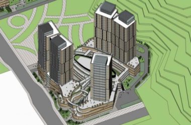 Sketchup综合体模型|多高层混合，超高层商业综合体，住宅，现代风格-BIM建筑网