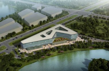 Sketchup办公模型|多层南京中建大厦，办公楼，现代风格-BIM建筑网