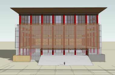 Sketchup办公模型|多层办公楼，写字楼，现代风格-BIM建筑网