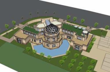 Sketchup住宅模型|多层泉州会所，住宅，古典风格-BIM建筑网