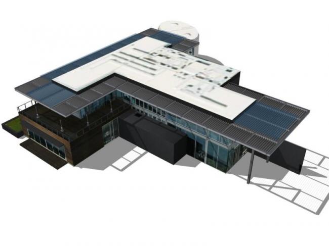 Sketchup商业模型|会所，现代风格