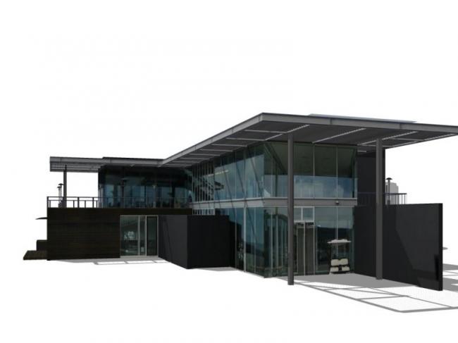 Sketchup商业模型|会所，现代风格