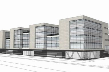 Sketchup办公模型|多层办公，现代风格-BIM建筑网