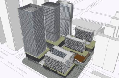 Sketchup综合体模型|超高层综合体，办公楼，底层商业，酒店，公寓，现代风格-BIM建筑网