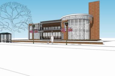 Sketchup住宅模型|多层售楼处，住宅，现代风格-BIM建筑网