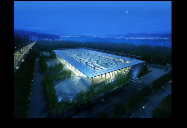 Sketchup办公模型|多层办公楼，深圳人才园，现代风格