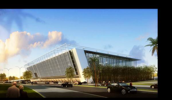 Sketchup办公模型|多层办公楼，深圳人才园，现代风格