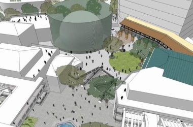 Sketchup商业模型|多层商业街，公建，现代风格-BIM建筑网